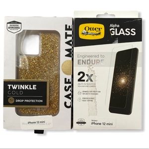Case Mate & Otterbox Alpha Glass iPhone 12 mini